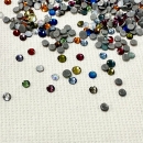 Swarovski Bügel Kristalle, Mix Bunt 2,5mm, 500Stk